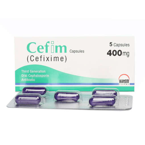 Picture of Cefim 400mg Cap 5x1s